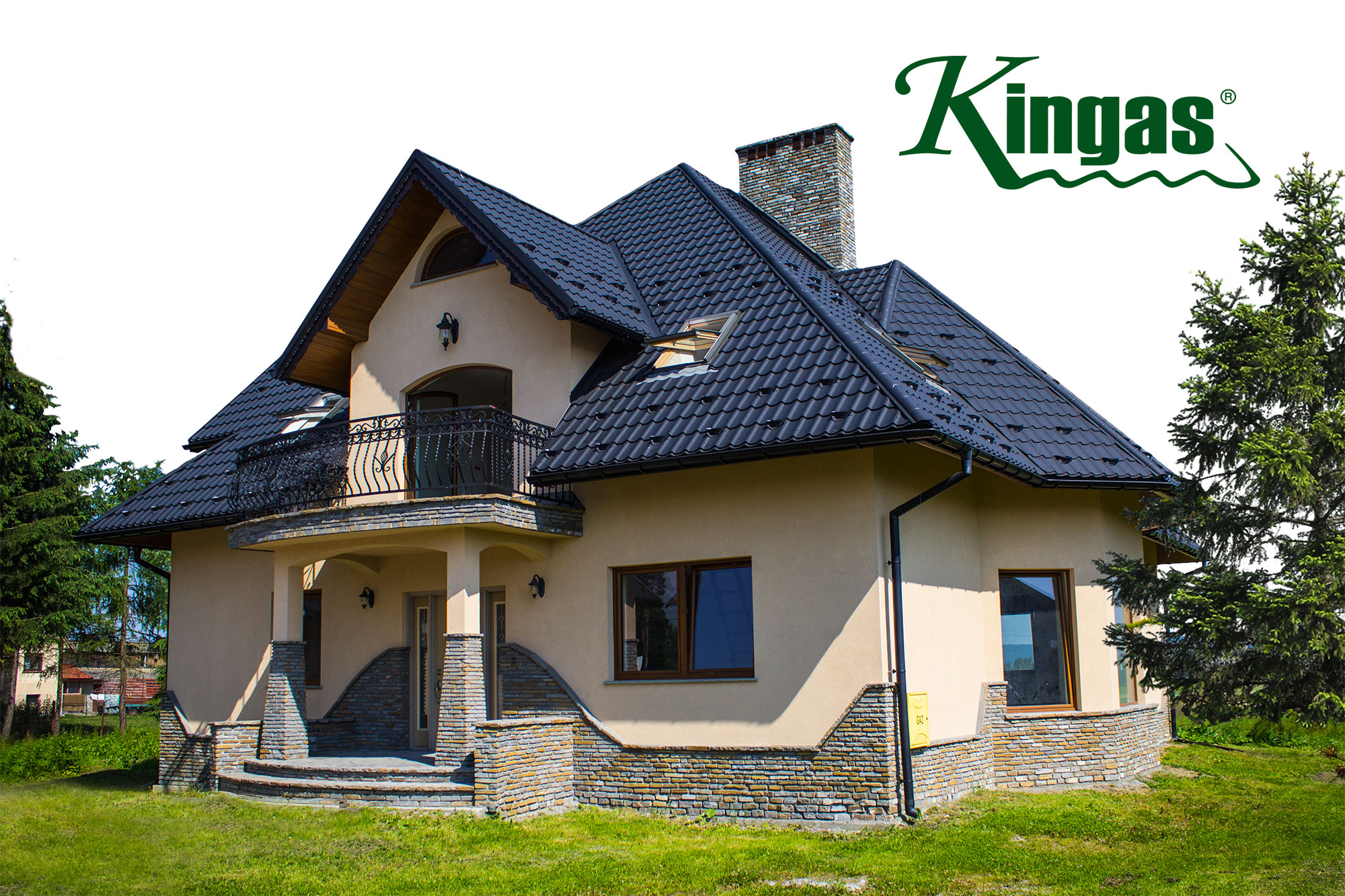 tabla tip tigla metalica Kingas Blachotrapez