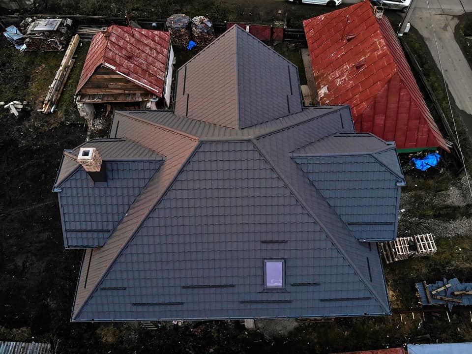 acoperis tabla tip tigla metalica Germania Simetric