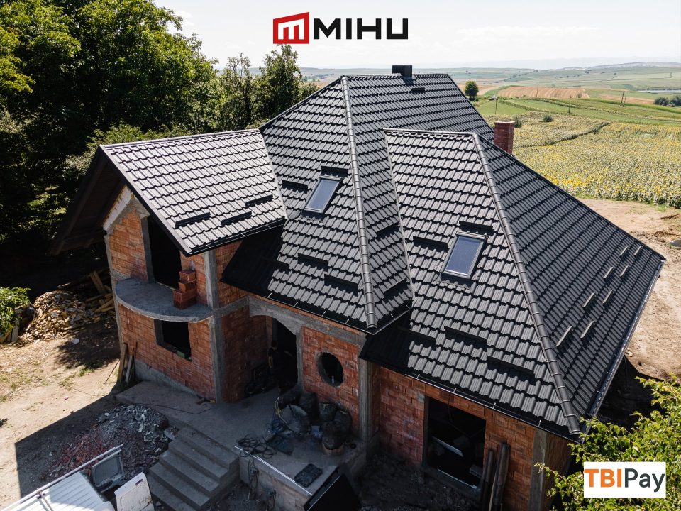 Acoperis din tigla metalica ENIGMA in Șerbăuți - Suceava