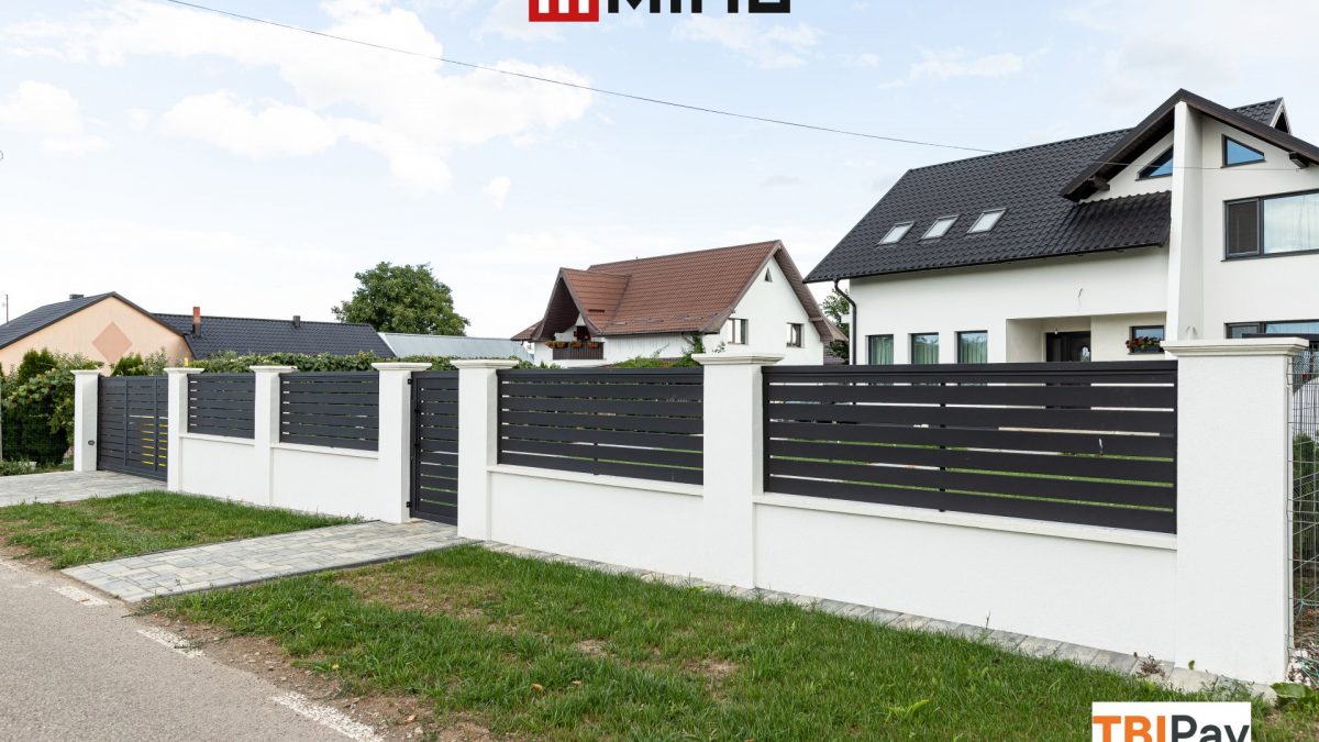 Sistem de gard metalic din tabla SIMETRIC in Prelipca Suceava