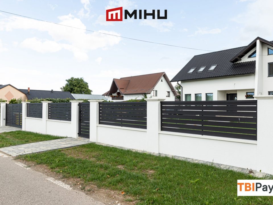 Sistem de gard metalic din tabla SIMETRIC in Prelipca Suceava