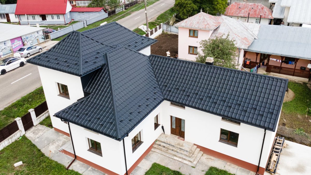Acoperis din tigla metalica DIAMENT in Șerbăuți – Suceava