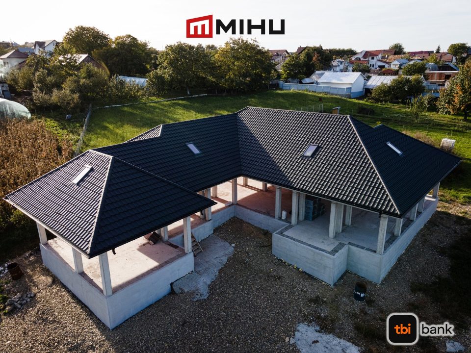 Acoperis din tigla metalica Enigma in Tisauti - Suceava