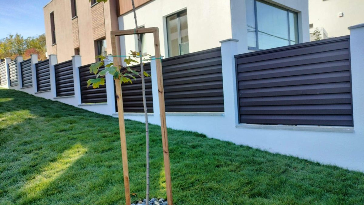 Gard metalic CLICK + porti acces automatizate in Cluj Napoca