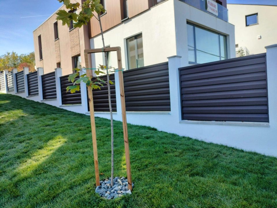 Gard metalic CLICK + porti acces automatizate in Cluj Napoca