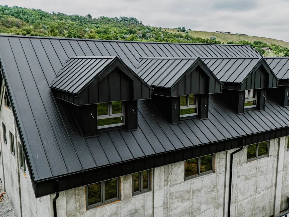 Acoperiş din tablă metalică fălţuită RETRO PANEL în Popricani, Iaşi
