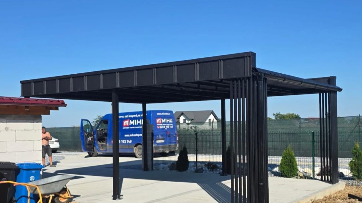 Carport auto metalic Suceava