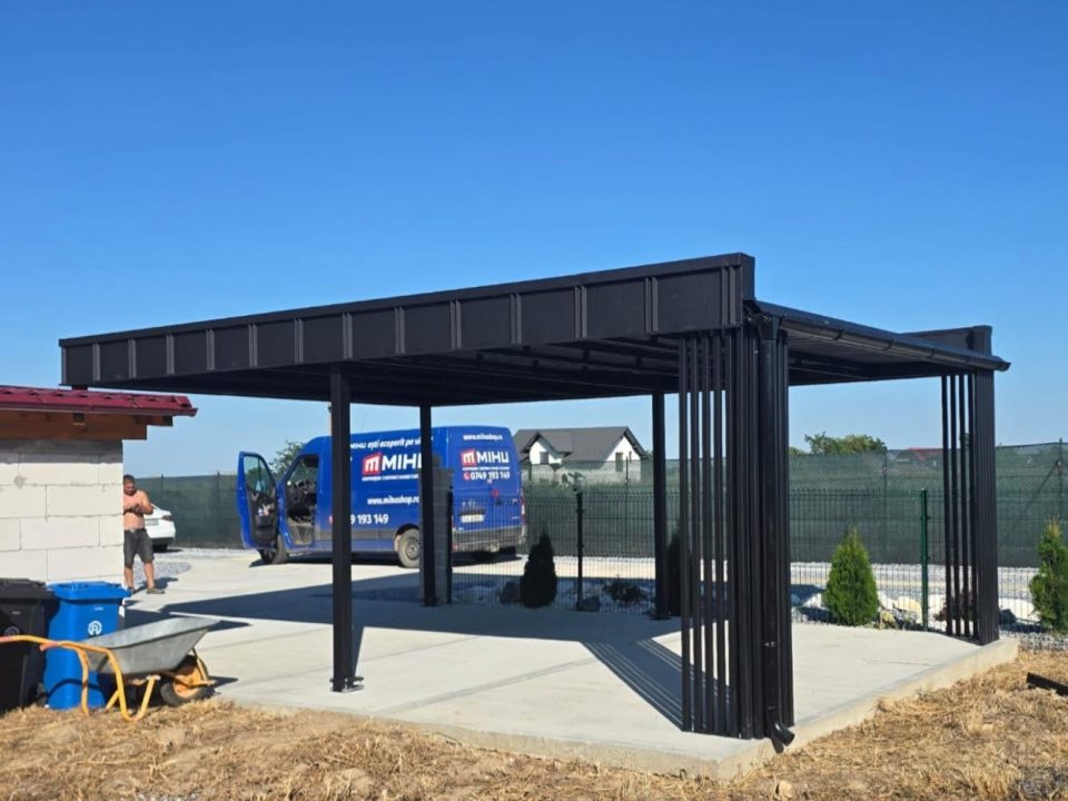 Carport auto metalic Suceava